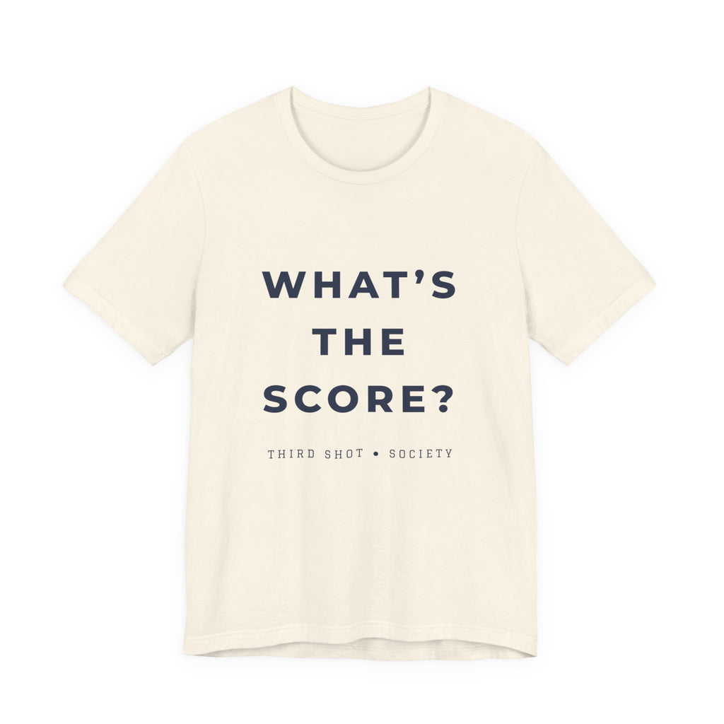 What's the Score? Pickleball T-Shirt – Funny Minimalist Court Tee