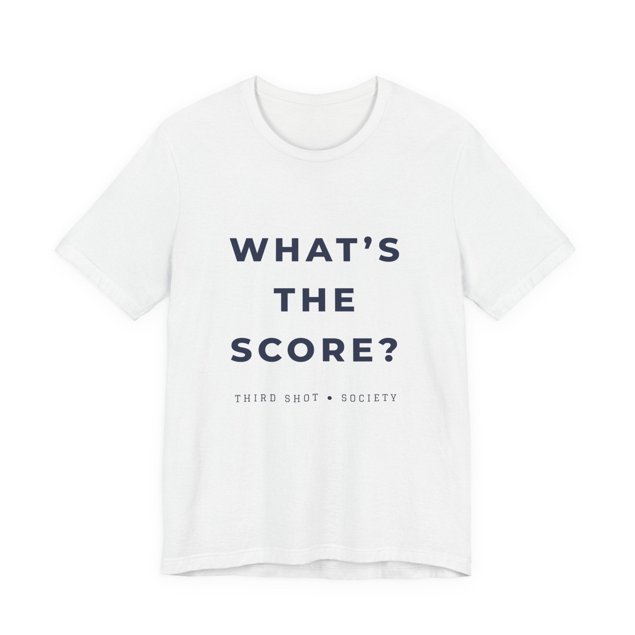 What's the Score? Pickleball T-Shirt – Funny Minimalist Court Tee