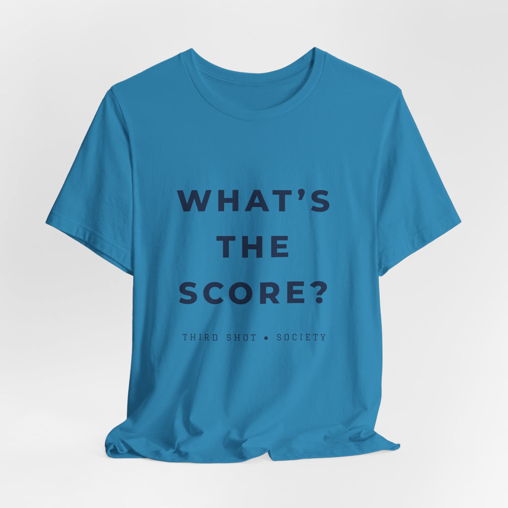 What's the Score? Pickleball T-Shirt – Funny Minimalist Court Tee