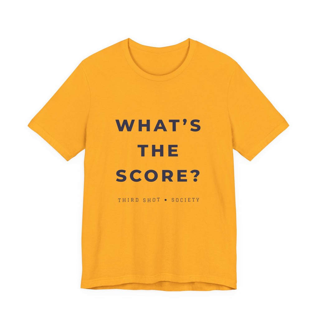 What's the Score? Pickleball T-Shirt – Funny Minimalist Court Tee