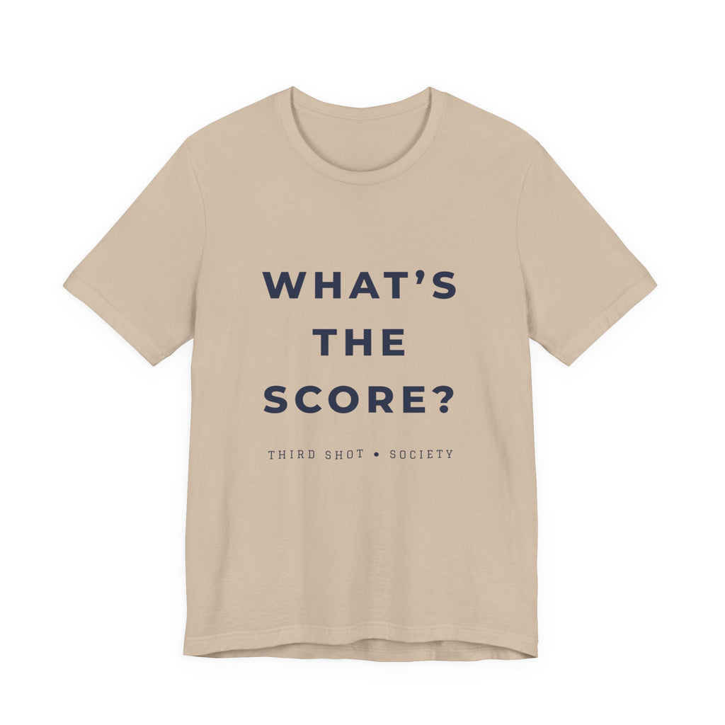 What's the Score? Pickleball T-Shirt – Funny Minimalist Court Tee