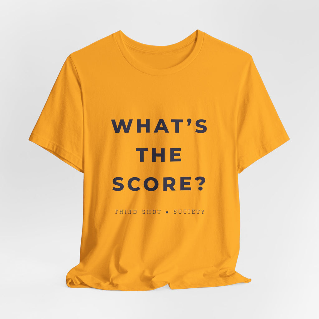 What's the Score? Pickleball T-Shirt – Funny Minimalist Court Tee