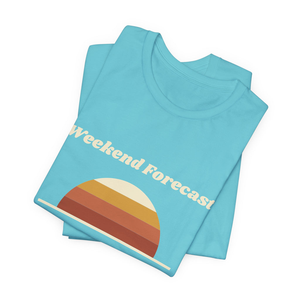 Weekend Forecast Pickleball T-Shirt – 100% Chance of Dinking Retro Tee