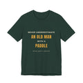 An Old Man Paddle T‑Shirt — Vintage Minimalist Funny Slogan Tee