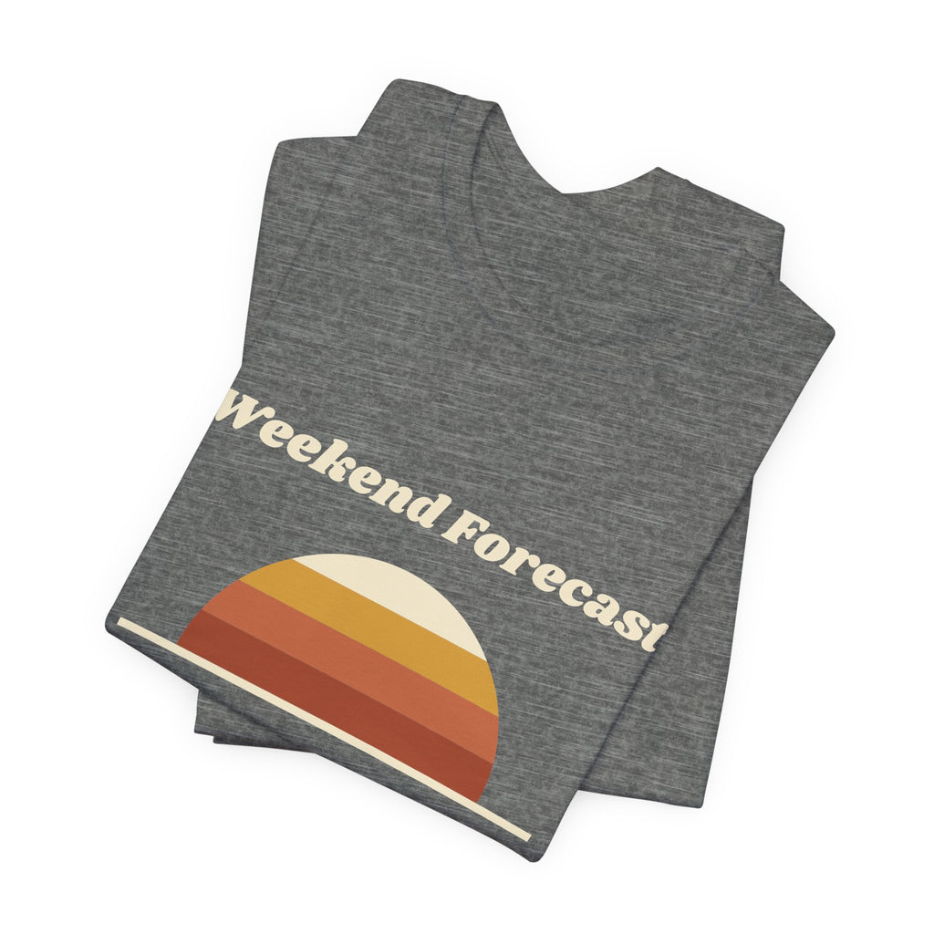 Weekend Forecast Pickleball T-Shirt – 100% Chance of Dinking Retro Tee
