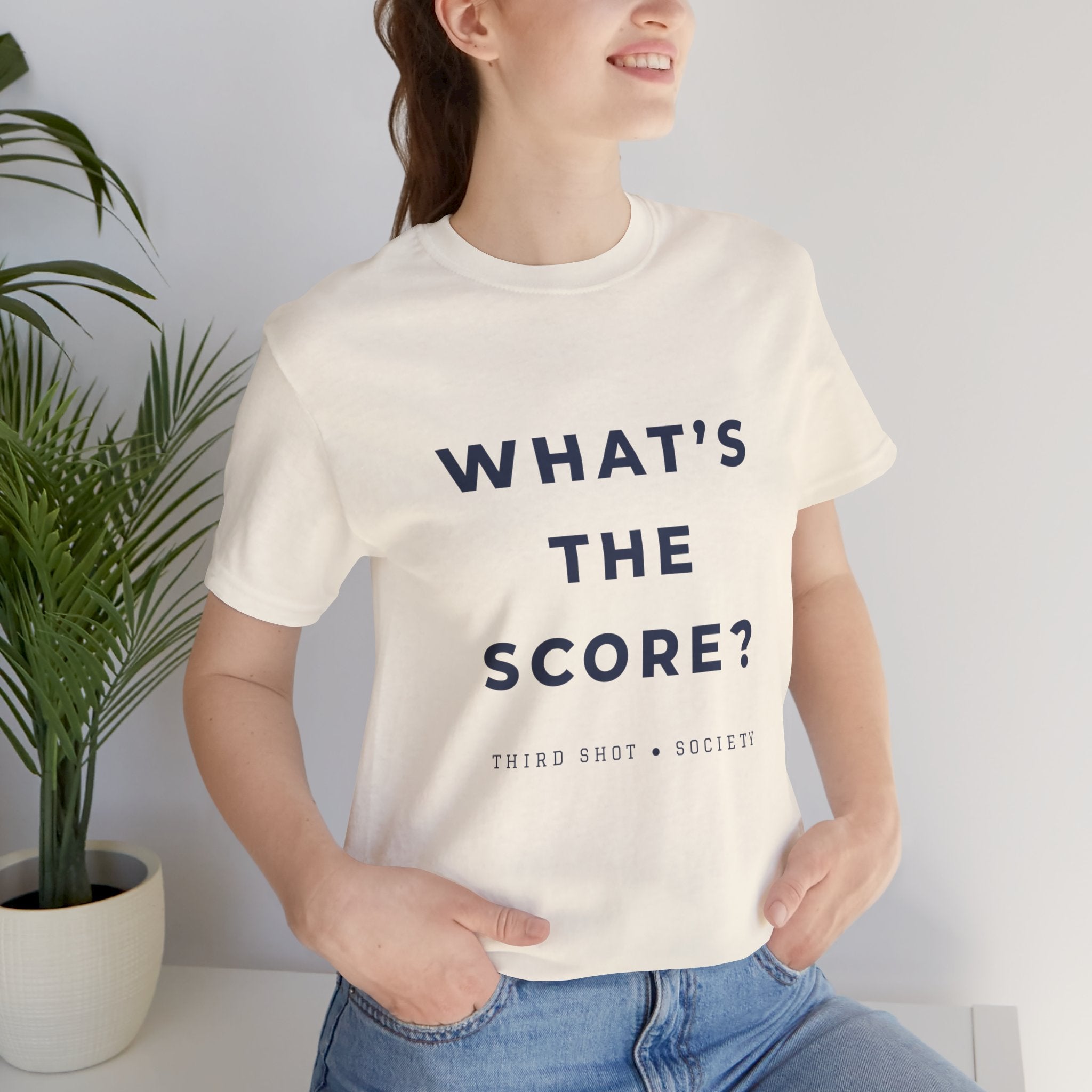 What's the Score? Pickleball T-Shirt – Funny Minimalist Court Tee