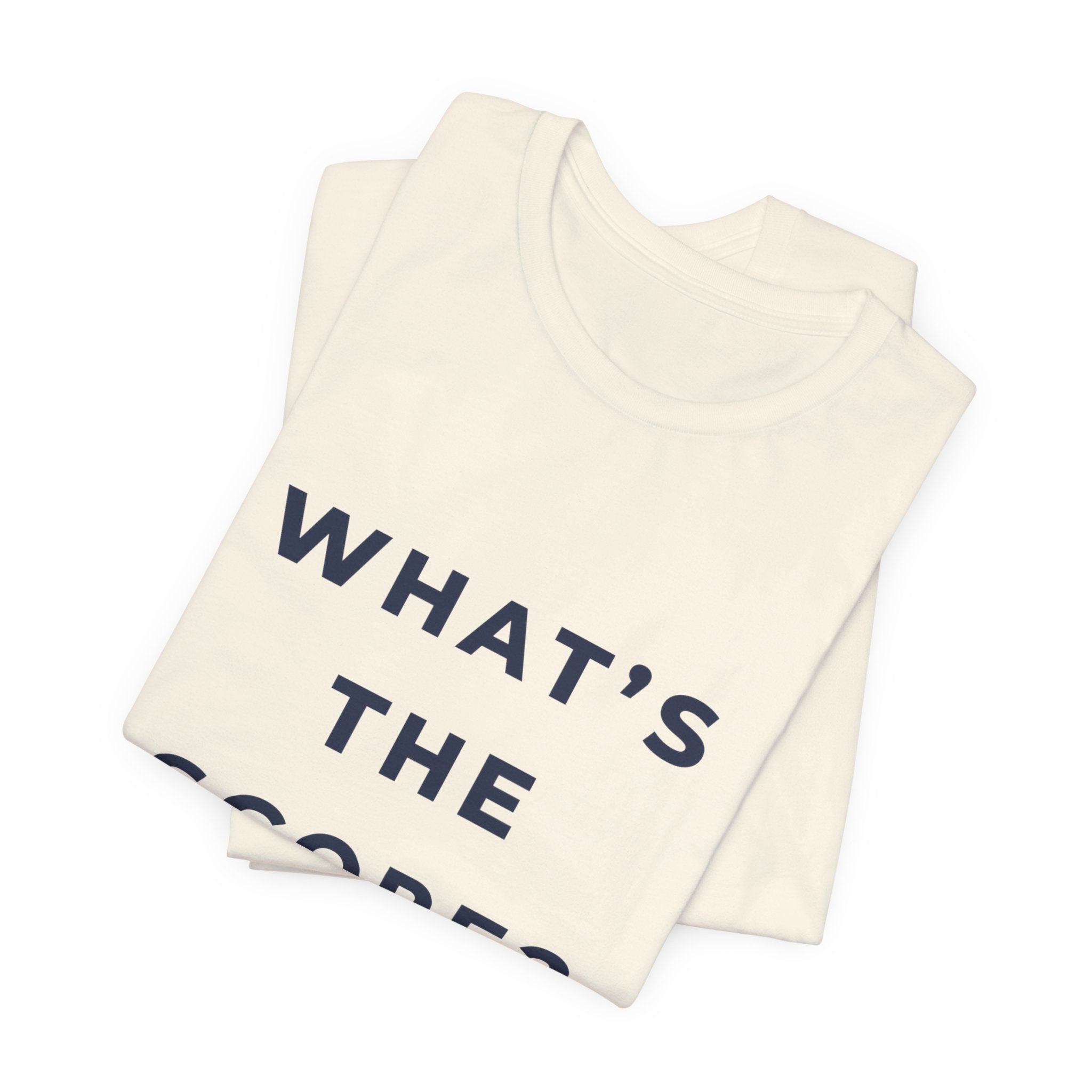 What's the Score? Pickleball T-Shirt – Funny Minimalist Court Tee