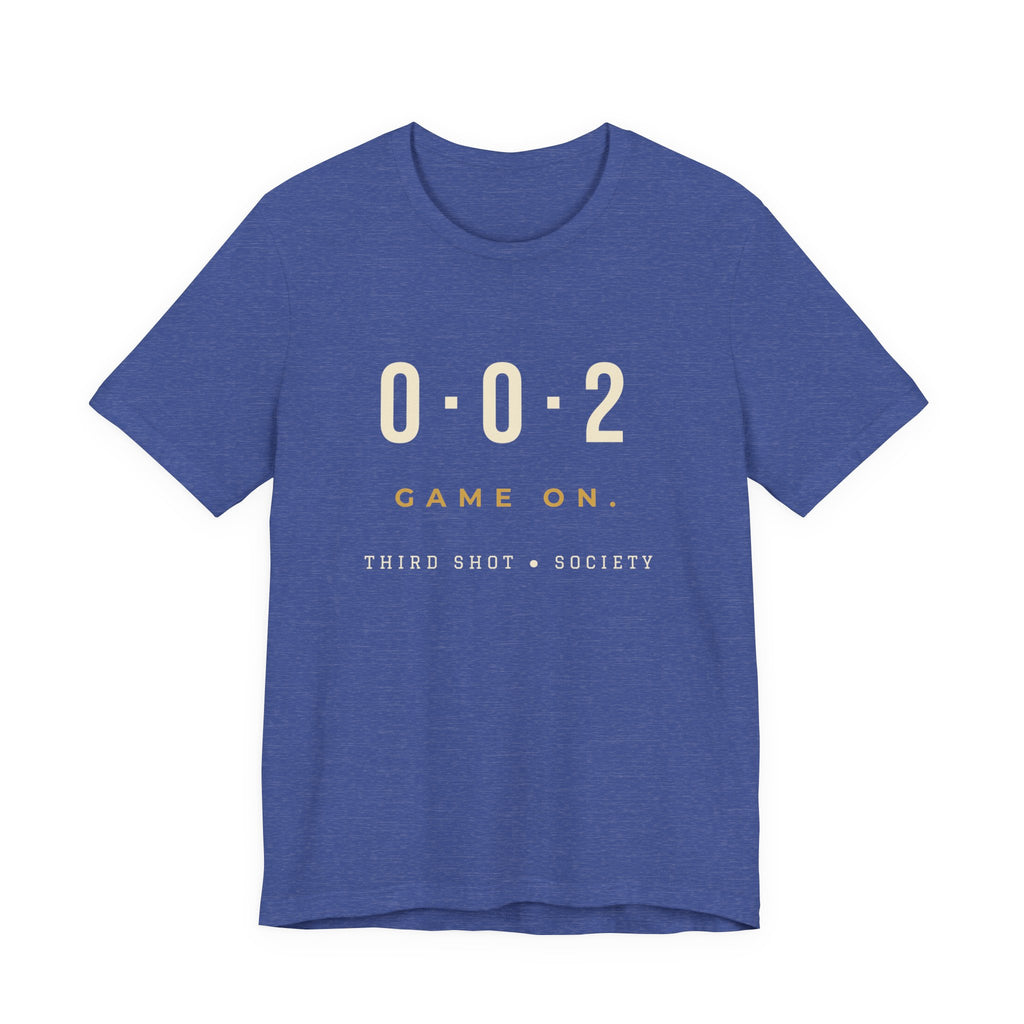 0-0-2 Game On Pickleball T-Shirt – Starting Score Tee
