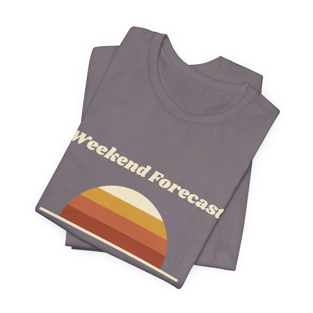 Weekend Forecast Pickleball T-Shirt – 100% Chance of Dinking Retro Tee
