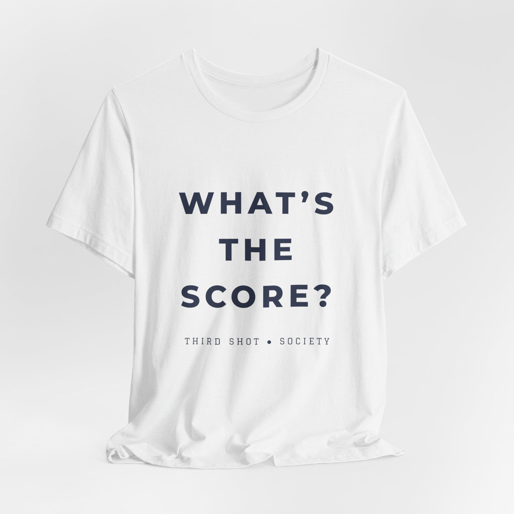 What's the Score? Pickleball T-Shirt – Funny Minimalist Court Tee