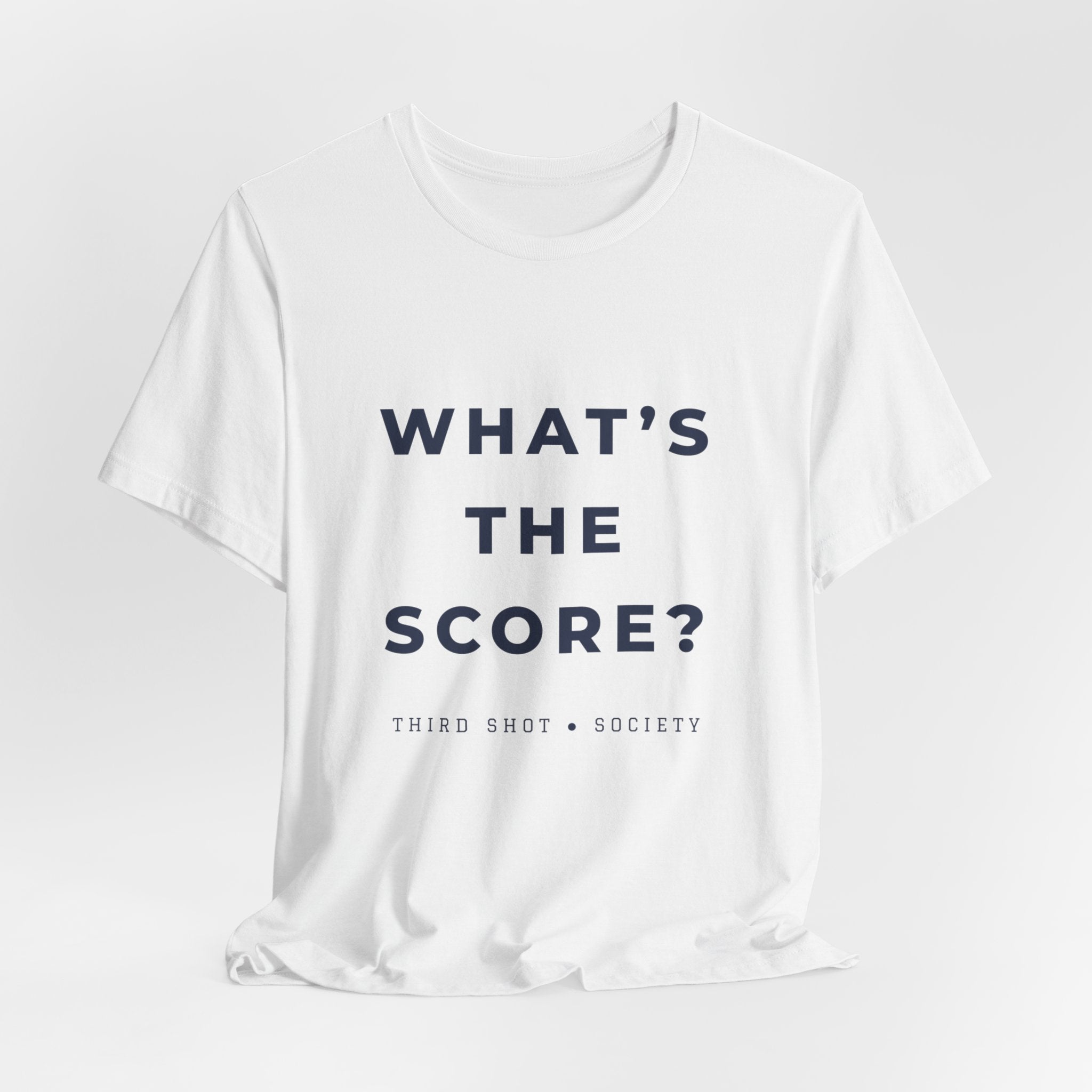 What's the Score? Pickleball T-Shirt – Funny Minimalist Court Tee