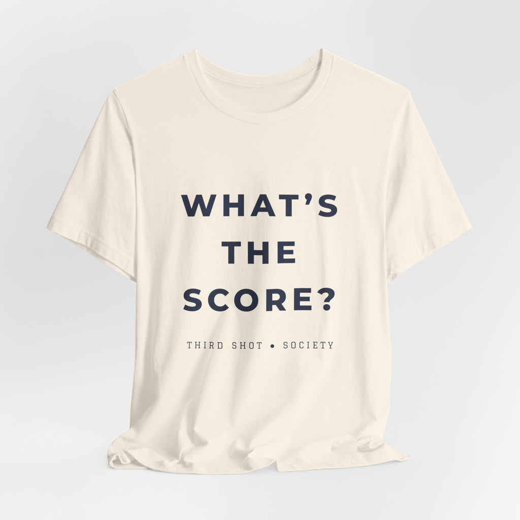 What's the Score? Pickleball T-Shirt – Funny Minimalist Court Tee