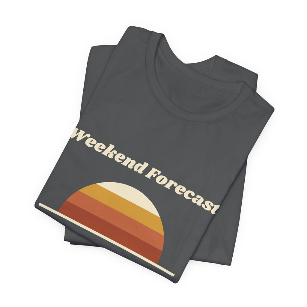 Weekend Forecast Pickleball T-Shirt – 100% Chance of Dinking Retro Tee