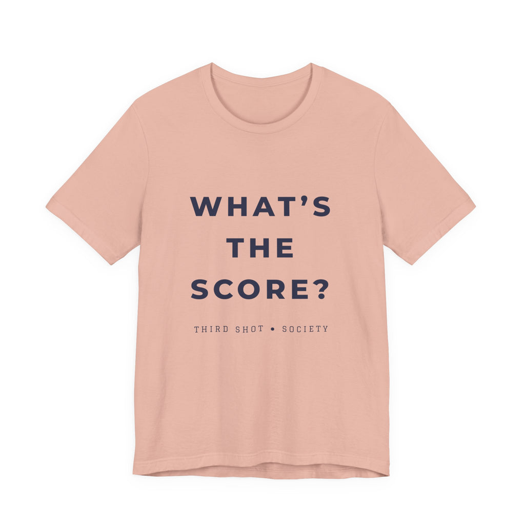 What's the Score? Pickleball T-Shirt – Funny Minimalist Court Tee