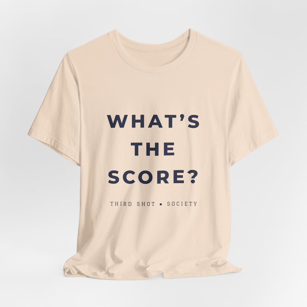 What's the Score? Pickleball T-Shirt – Funny Minimalist Court Tee