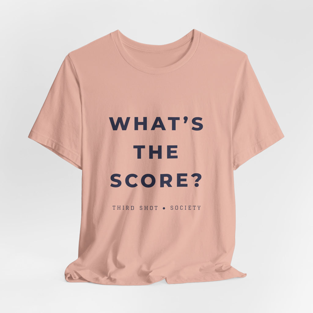 What's the Score? Pickleball T-Shirt – Funny Minimalist Court Tee
