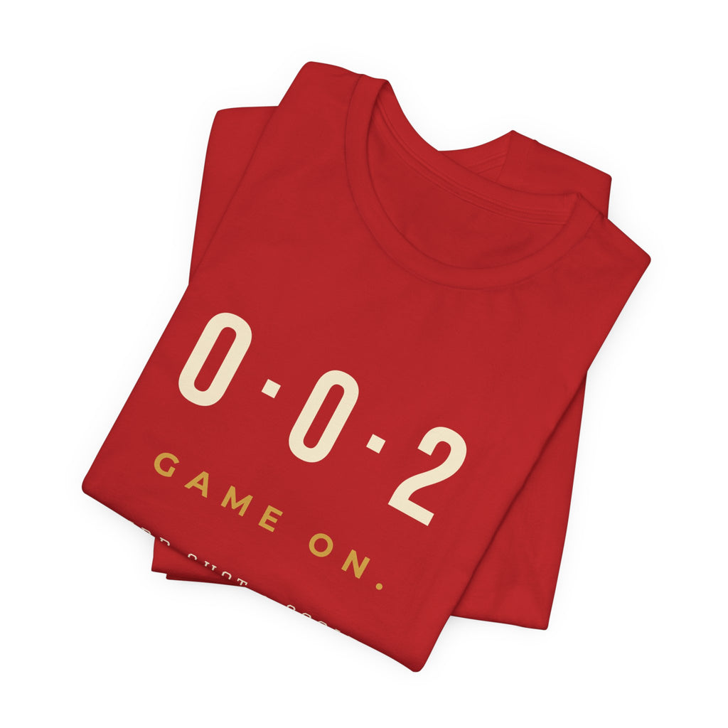 0-0-2 Game On Pickleball T-Shirt – Starting Score Tee
