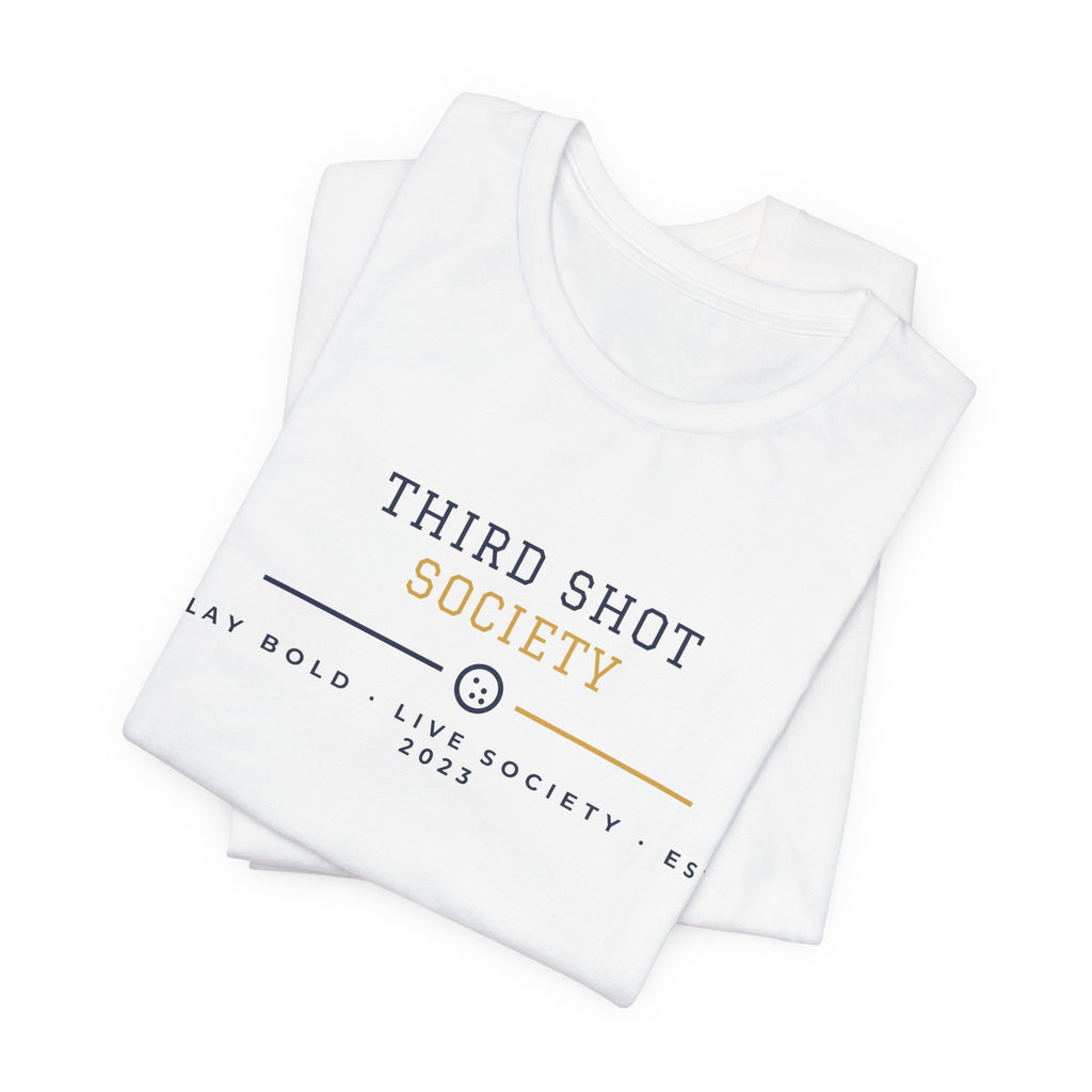 Third Shot Society Logo T-Shirt – Classic Pickleball Club Tee