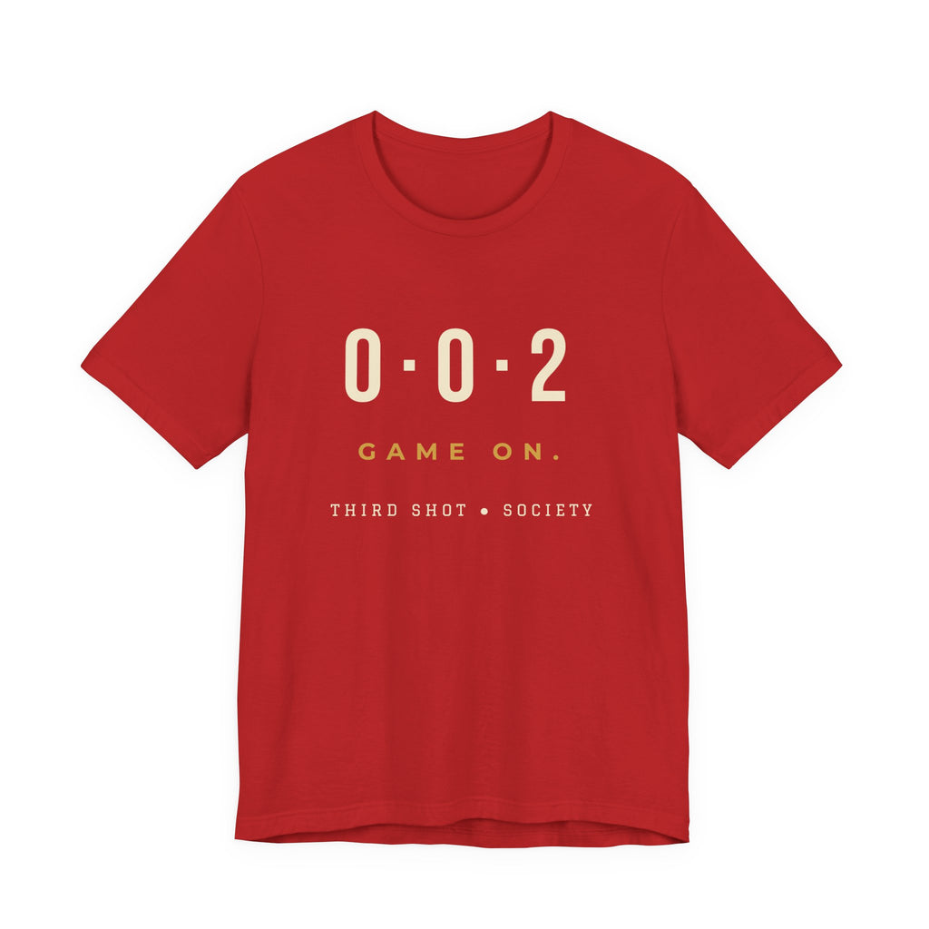 0-0-2 Game On Pickleball T-Shirt – Starting Score Tee