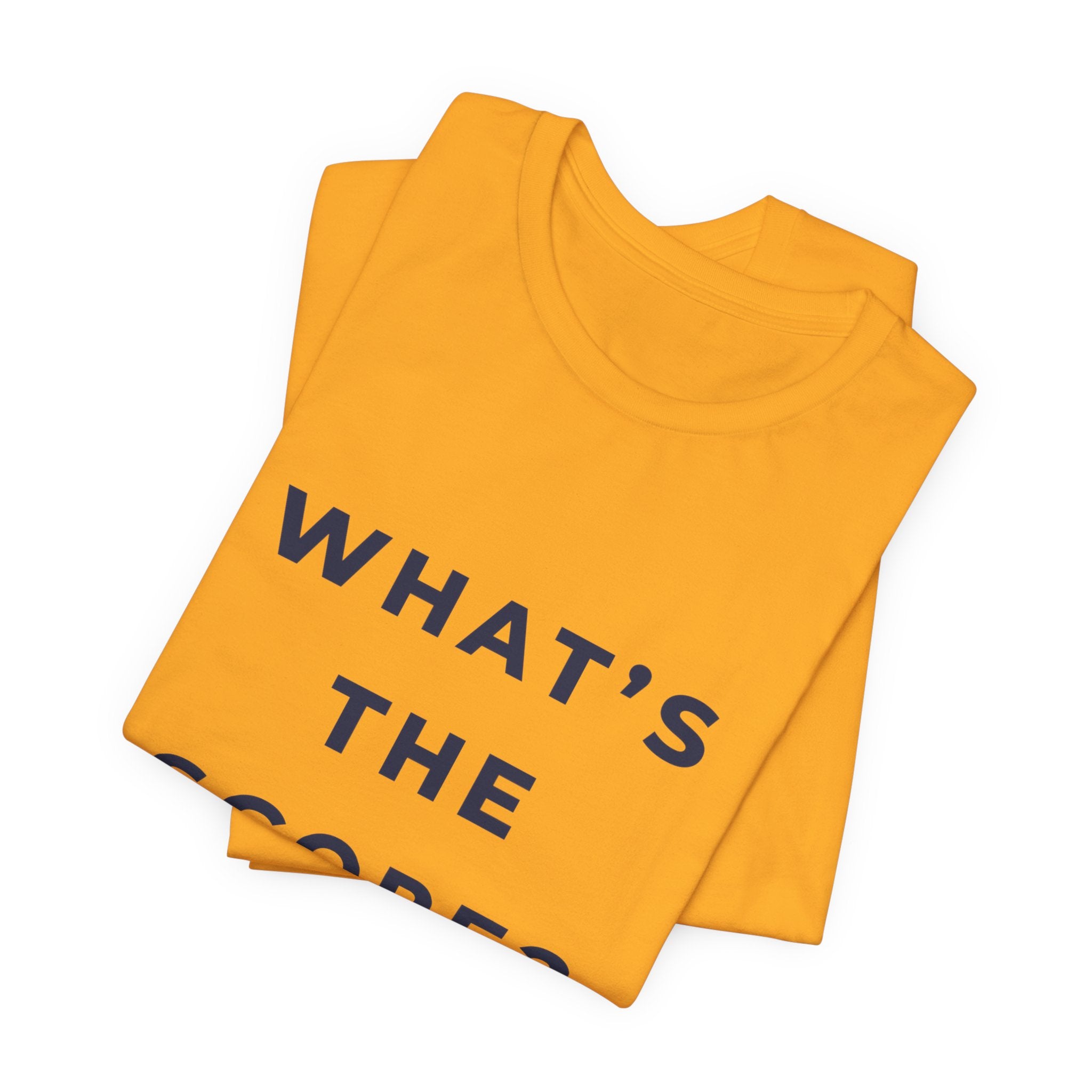 What's the Score? Pickleball T-Shirt – Funny Minimalist Court Tee