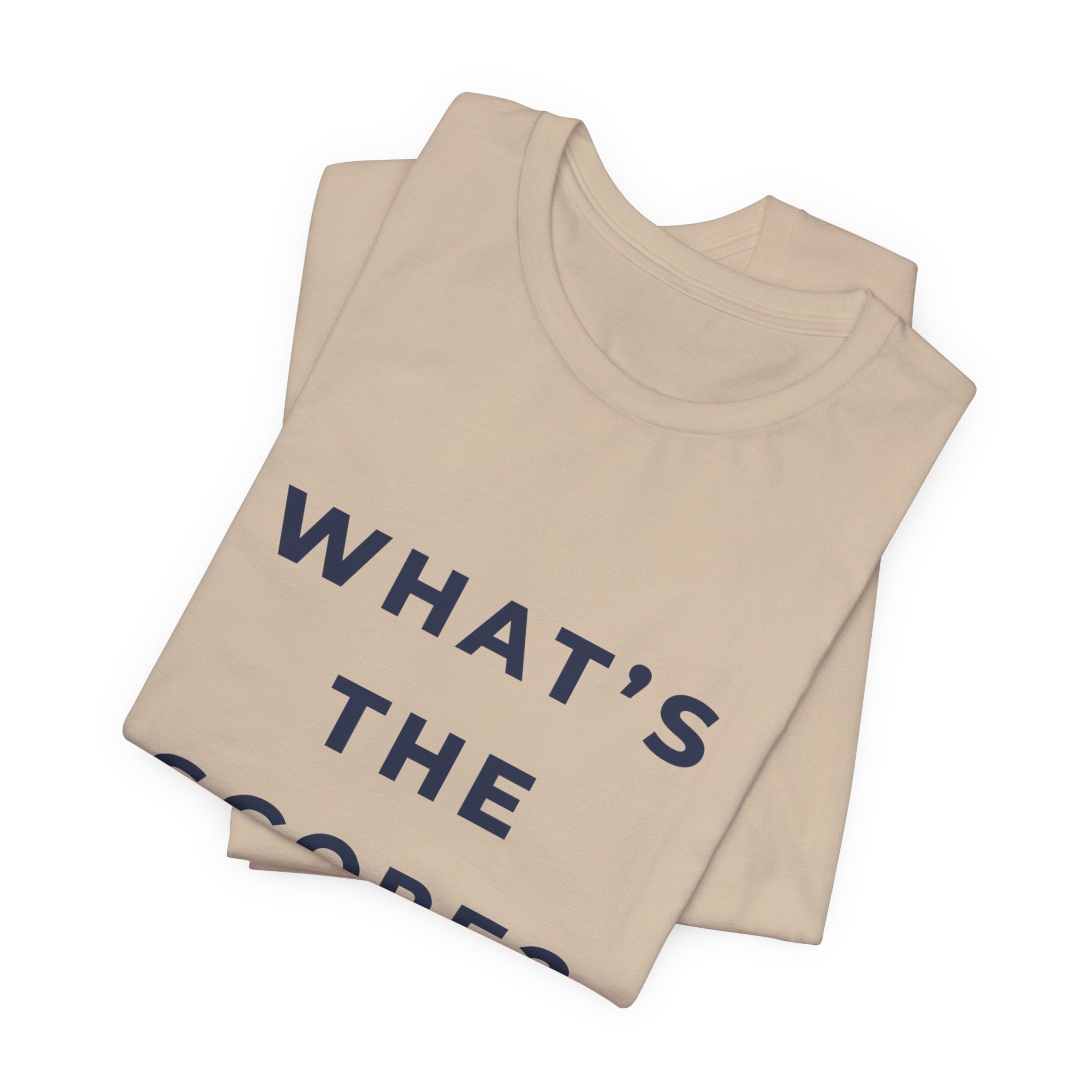 What's the Score? Pickleball T-Shirt – Funny Minimalist Court Tee
