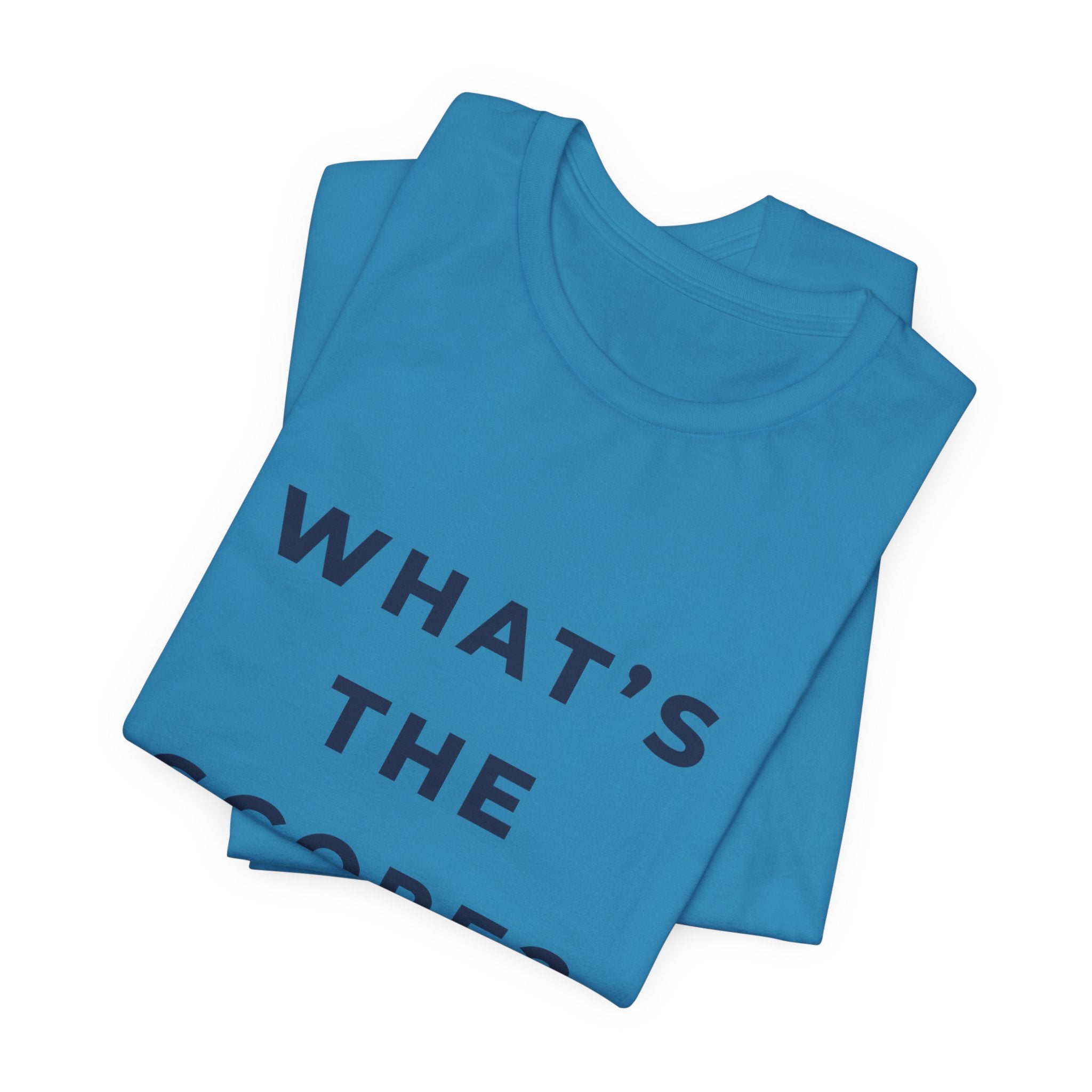 What's the Score? Pickleball T-Shirt – Funny Minimalist Court Tee