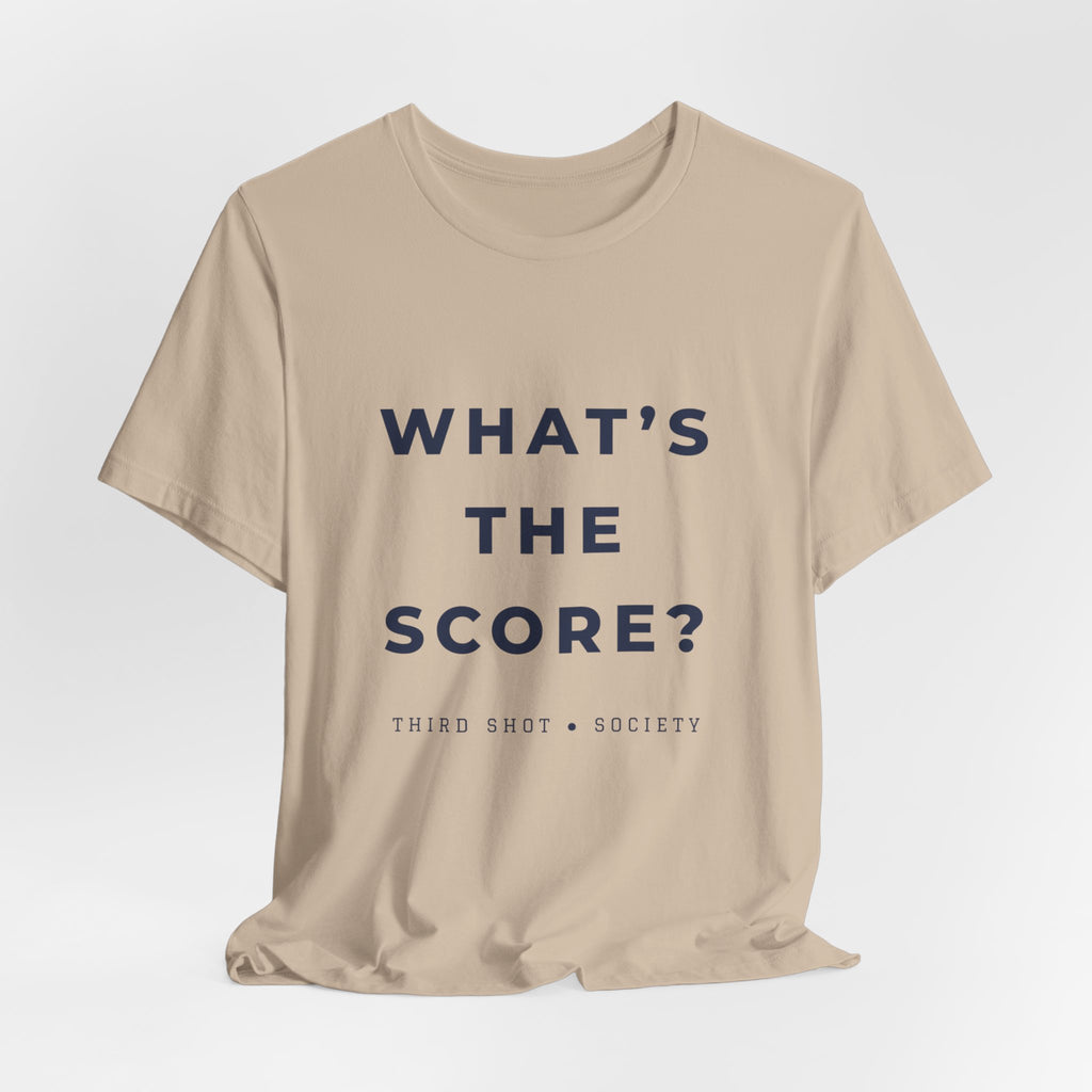 What's the Score? Pickleball T-Shirt – Funny Minimalist Court Tee
