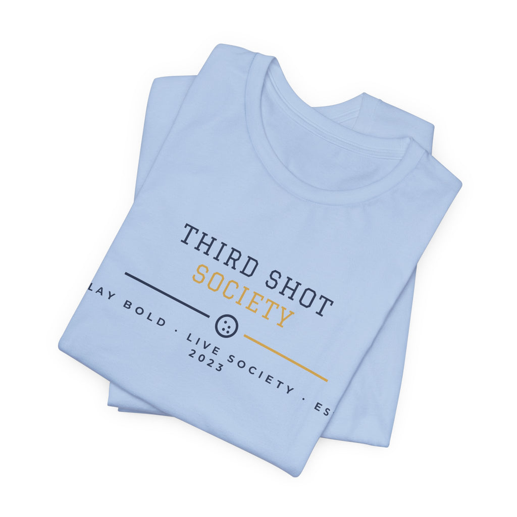 Third Shot Society Logo T-Shirt – Classic Pickleball Club Tee
