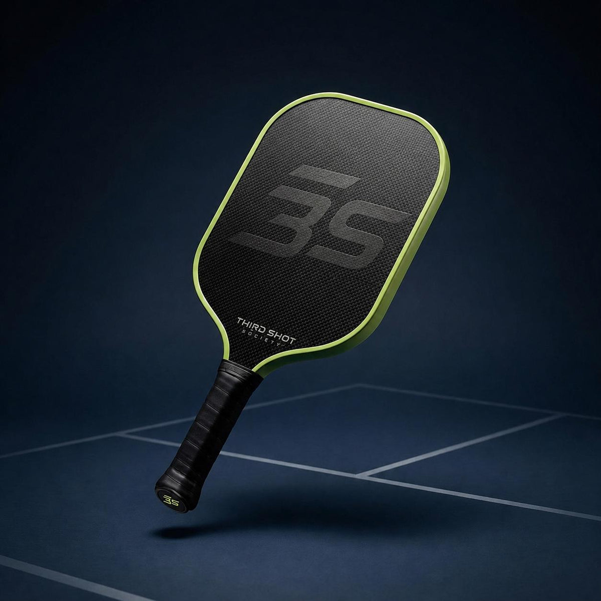 TSS Pro Carbon Fiber Pickleball Paddle – T700 Raw Carbon Face
